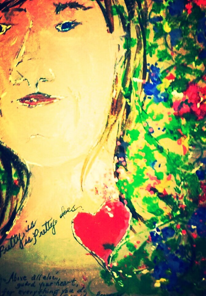 Pretty is, pretty does...Art and words