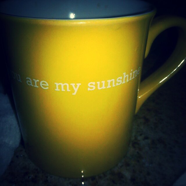 Makes me happy when skies are grey