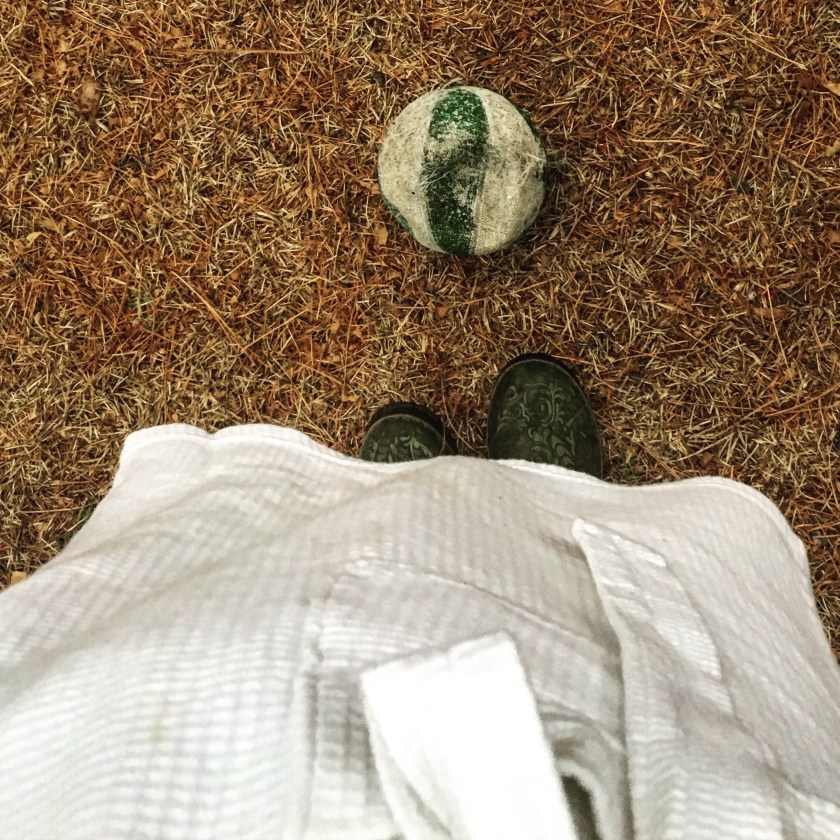 patiently waiting for snow